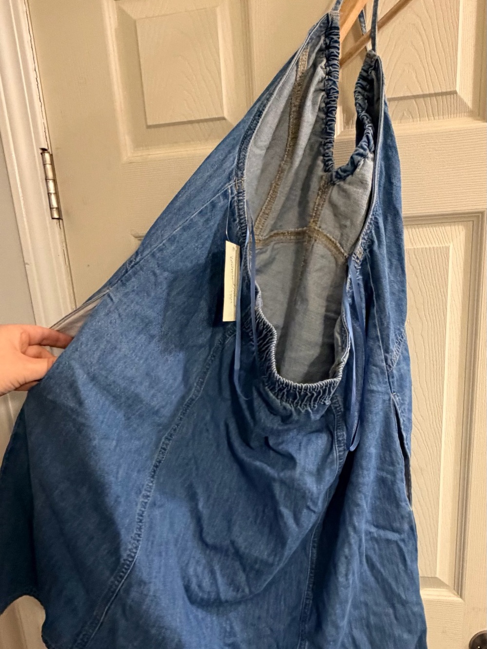 Universal thread Women's Blue Denim halter dress - XXL - Picture 3 of 6